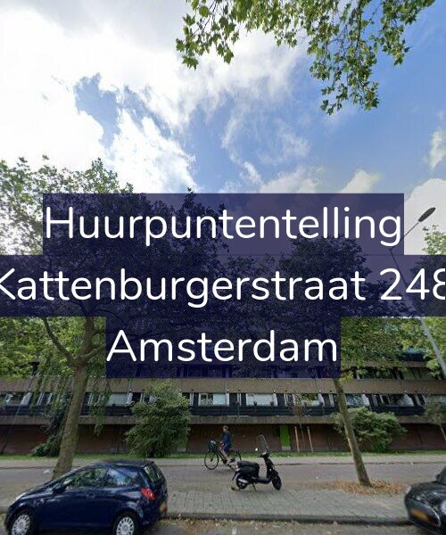 Foto gevel Huurpuntentelling voor Kattenburgerstraat 248, Amsterdam