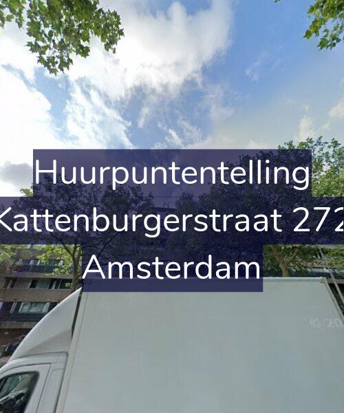 Foto gevel Huurpuntentelling voor Kattenburgerstraat 272, Amsterdam