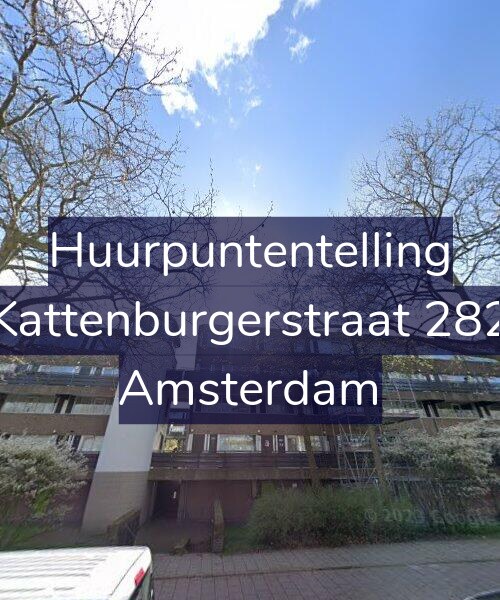 Foto gevel Huurpuntentelling voor Kattenburgerstraat 282, Amsterdam