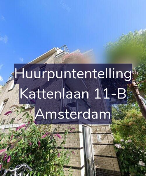 Foto gevel Huurpuntentelling voor Kattenlaan 11-B, Amsterdam