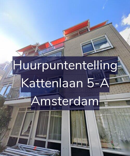 Foto gevel Huurpuntentelling voor Kattenlaan 5-A, Amsterdam