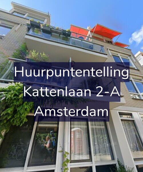 Foto gevel Huurpuntentelling voor Kattenlaan 2-A, Amsterdam