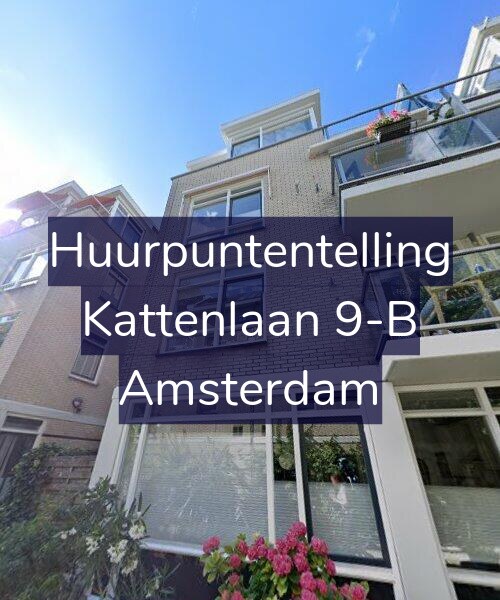 Foto gevel Huurpuntentelling voor Kattenlaan 9-B, Amsterdam