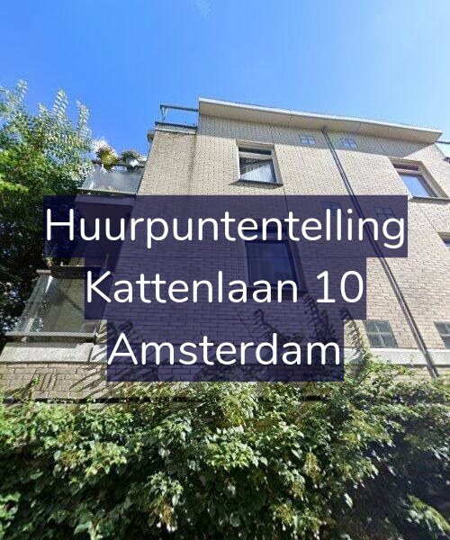 Foto gevel Huurpuntentelling voor Kattenlaan 10, Amsterdam