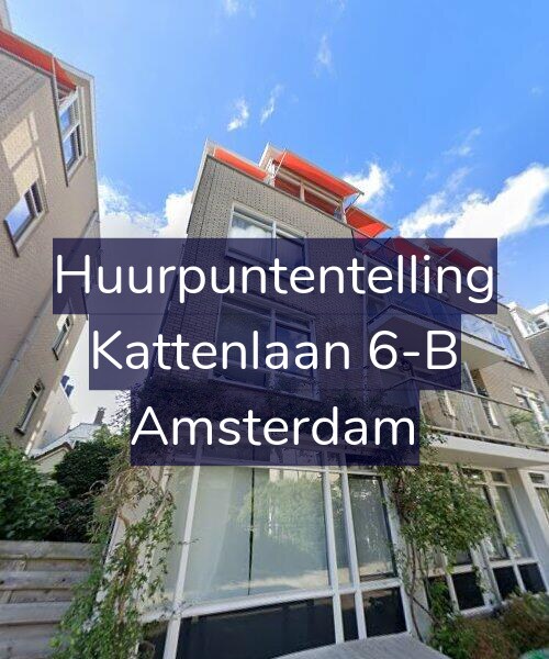 Foto gevel Huurpuntentelling voor Kattenlaan 6-B, Amsterdam