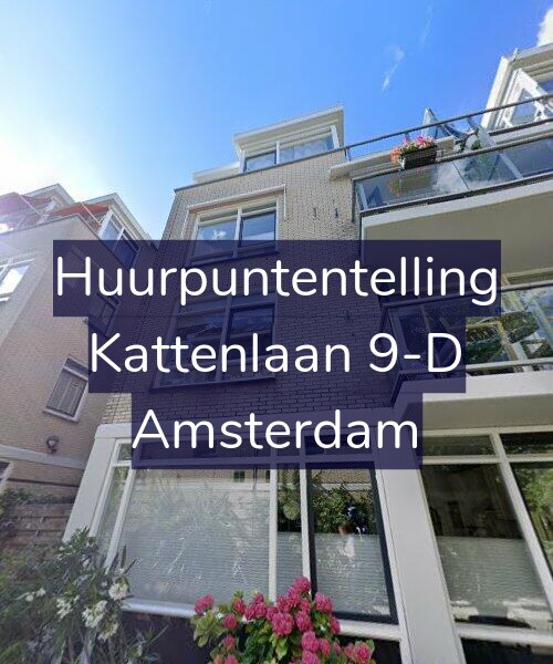 Foto gevel Huurpuntentelling voor Kattenlaan 9-D, Amsterdam