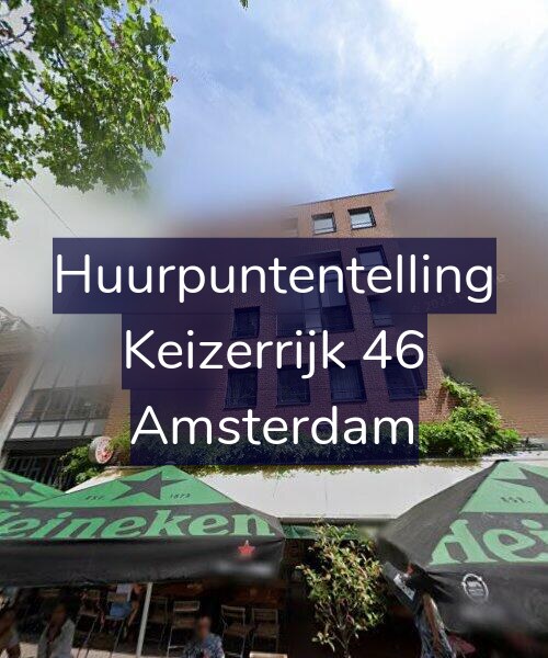 Foto gevel Huurpuntentelling voor Keizerrijk 46, Amsterdam