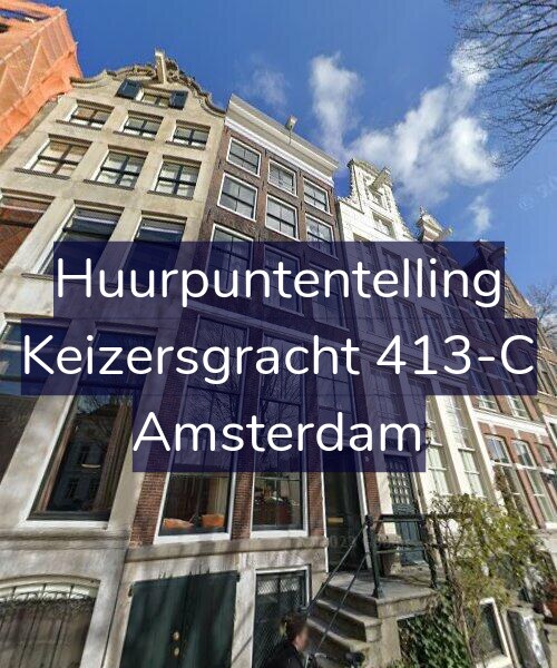 Foto gevel Huurpuntentelling voor Keizersgracht 413-C, Amsterdam