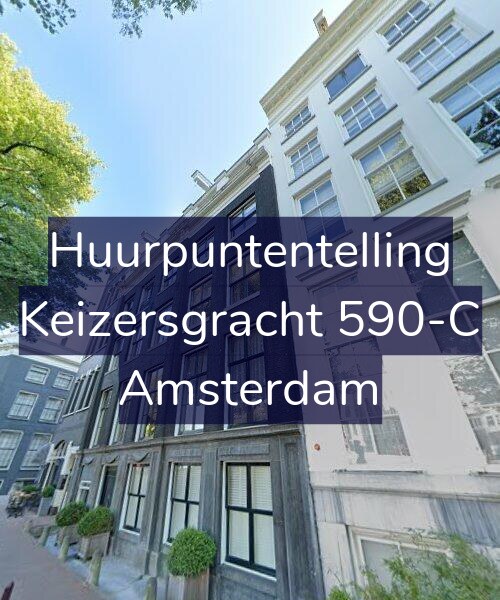 Foto gevel Huurpuntentelling voor Keizersgracht 590-C, Amsterdam