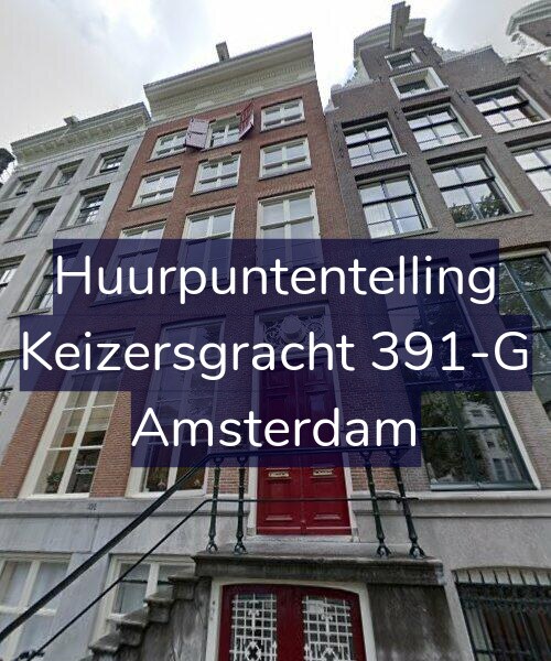Foto gevel Huurpuntentelling voor Keizersgracht 391-G, Amsterdam