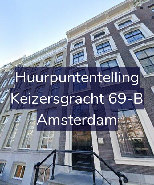 Foto gevel Huurpuntentelling voor Keizersgracht 69-B, Amsterdam