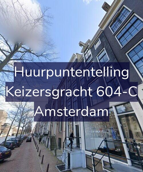 Foto gevel Huurpuntentelling voor Keizersgracht 604-C, Amsterdam