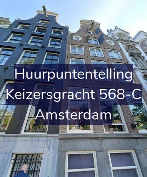 Foto gevel Huurpuntentelling voor Keizersgracht 568-C, Amsterdam