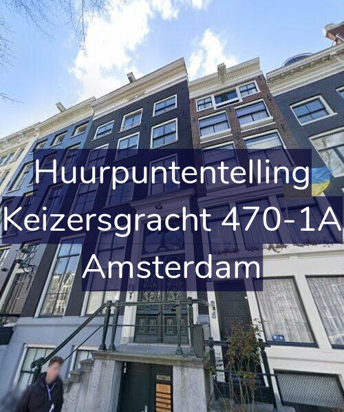 Foto gevel Huurpuntentelling voor Keizersgracht 470-1A, Amsterdam