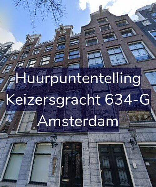 Foto gevel Huurpuntentelling voor Keizersgracht 634-G, Amsterdam