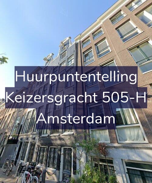 Foto gevel Huurpuntentelling voor Keizersgracht 505-H, Amsterdam