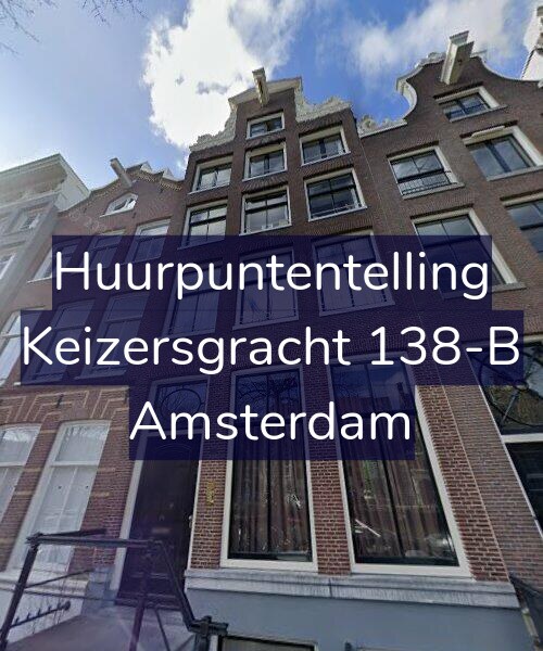Foto gevel Huurpuntentelling voor Keizersgracht 138-B, Amsterdam
