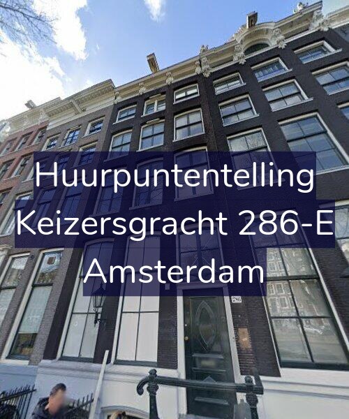 Foto gevel Huurpuntentelling voor Keizersgracht 286-E, Amsterdam