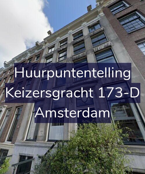 Foto gevel Huurpuntentelling voor Keizersgracht 173-D, Amsterdam