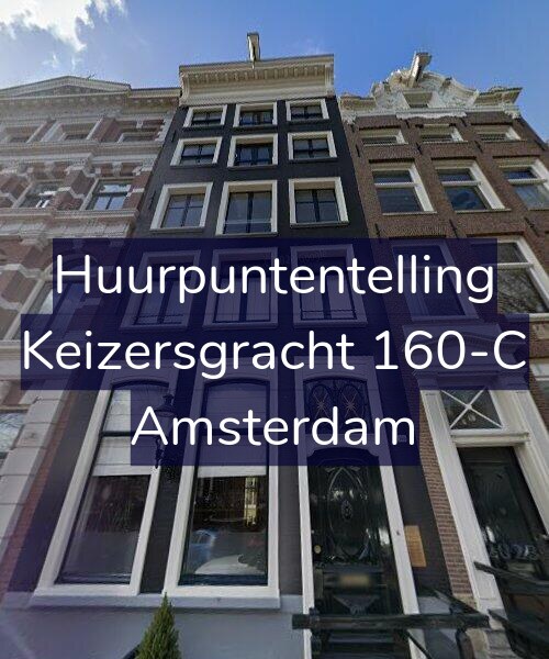 Foto gevel Huurpuntentelling voor Keizersgracht 160-C, Amsterdam