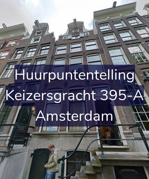 Foto gevel Huurpuntentelling voor Keizersgracht 395-A, Amsterdam