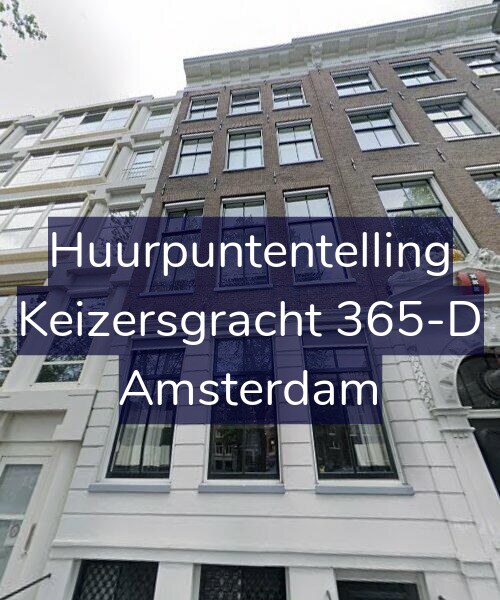 Foto gevel Huurpuntentelling voor Keizersgracht 365-D, Amsterdam