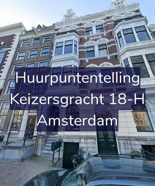 Foto gevel Huurpuntentelling voor Keizersgracht 18-H, Amsterdam