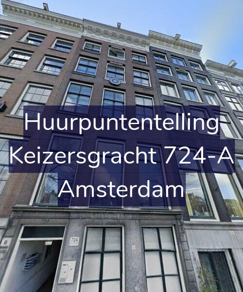 Foto gevel Huurpuntentelling voor Keizersgracht 724-A, Amsterdam