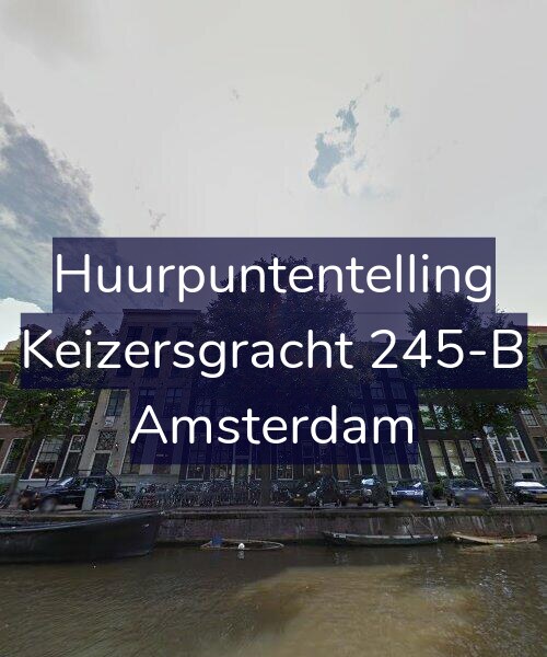 Foto gevel Huurpuntentelling voor Keizersgracht 245-B, Amsterdam