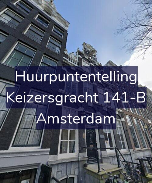 Foto gevel Huurpuntentelling voor Keizersgracht 141-B, Amsterdam