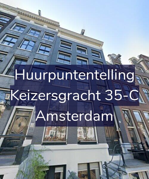 Foto gevel Huurpuntentelling voor Keizersgracht 35-C, Amsterdam
