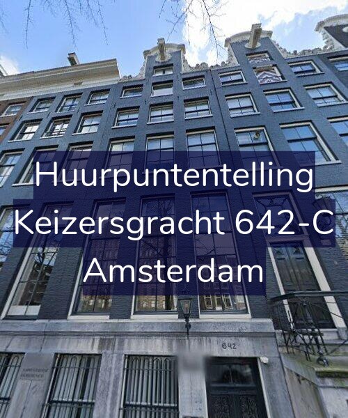 Foto gevel Huurpuntentelling voor Keizersgracht 642-C, Amsterdam