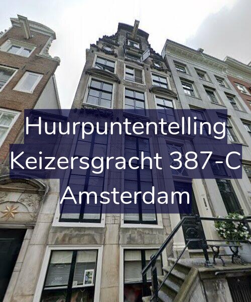 Foto gevel Huurpuntentelling voor Keizersgracht 387-C, Amsterdam