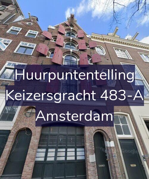 Foto gevel Huurpuntentelling voor Keizersgracht 483-A, Amsterdam