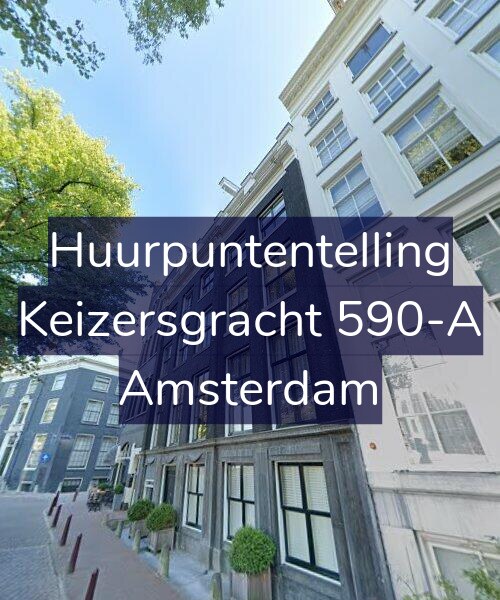Foto gevel Huurpuntentelling voor Keizersgracht 590-A, Amsterdam