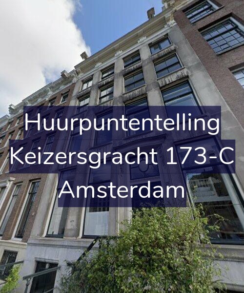 Foto gevel Huurpuntentelling voor Keizersgracht 173-C, Amsterdam