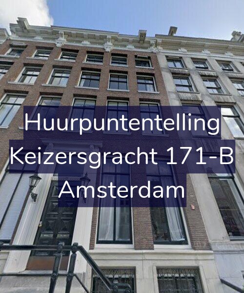 Foto gevel Huurpuntentelling voor Keizersgracht 171-B, Amsterdam