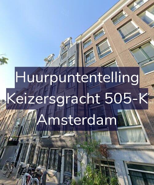 Foto gevel Huurpuntentelling voor Keizersgracht 505-K, Amsterdam