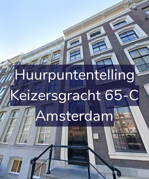 Foto gevel Huurpuntentelling voor Keizersgracht 65-C, Amsterdam