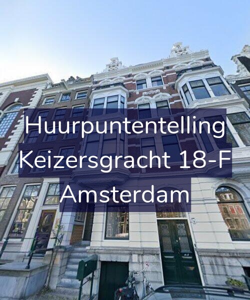 Foto gevel Huurpuntentelling voor Keizersgracht 18-F, Amsterdam