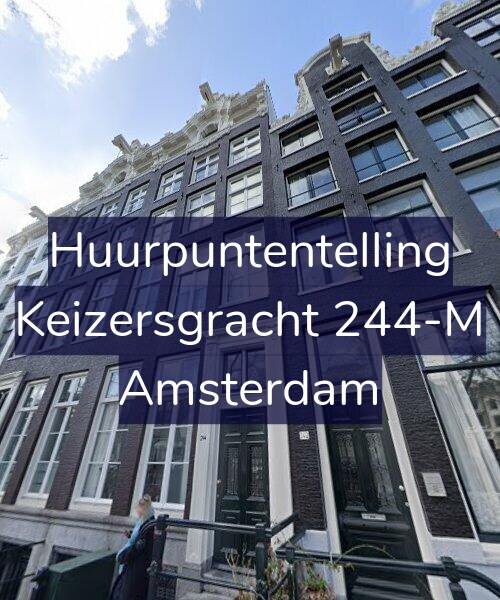 Foto gevel Huurpuntentelling voor Keizersgracht 244-M, Amsterdam