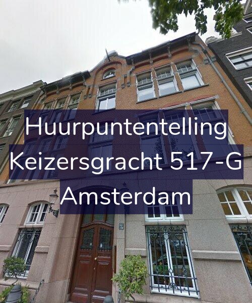 Foto gevel Huurpuntentelling voor Keizersgracht 517-G, Amsterdam
