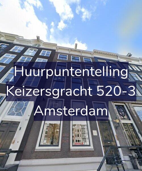 Foto gevel Huurpuntentelling voor Keizersgracht 520-3, Amsterdam