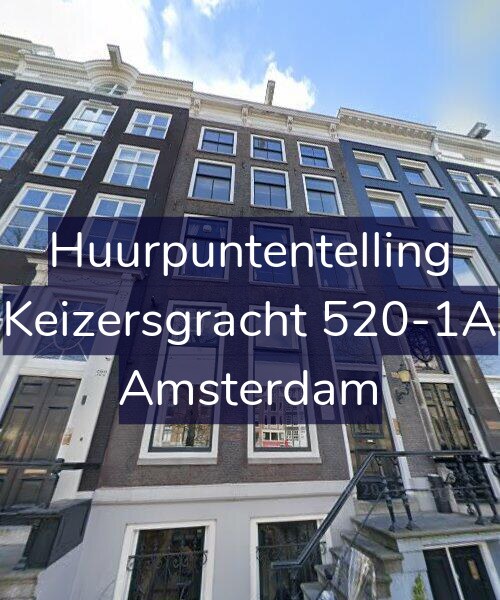 Foto gevel Huurpuntentelling voor Keizersgracht 520-1A, Amsterdam