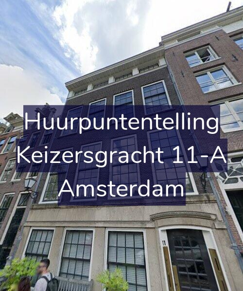 Foto gevel Huurpuntentelling voor Keizersgracht 11-A, Amsterdam