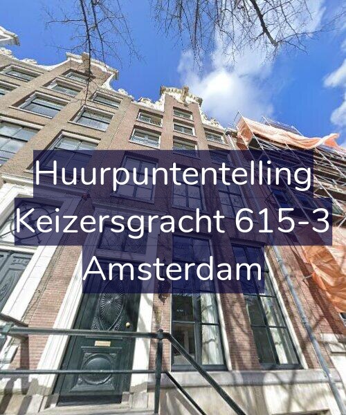 Foto gevel Huurpuntentelling voor Keizersgracht 615-3, Amsterdam
