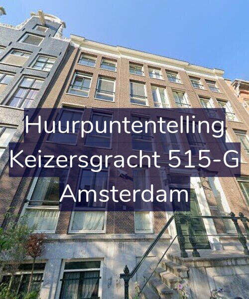 Foto gevel Huurpuntentelling voor Keizersgracht 515-G, Amsterdam