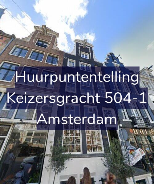 Foto gevel Huurpuntentelling voor Keizersgracht 504-1, Amsterdam