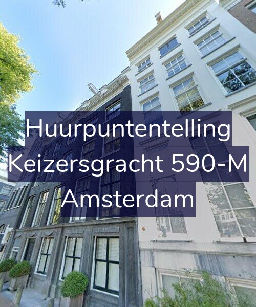 Foto gevel Huurpuntentelling voor Keizersgracht 590-M, Amsterdam