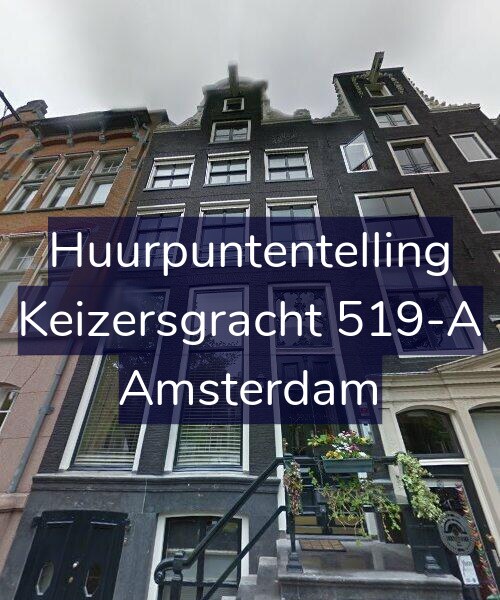 Foto gevel Huurpuntentelling voor Keizersgracht 519-A, Amsterdam